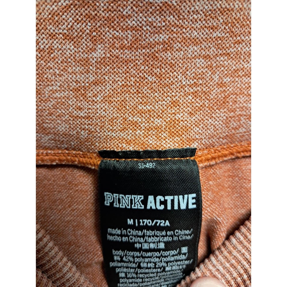 Pink Active Womens Peach Leggings-size Medium‎ - Picture 3 of 6
